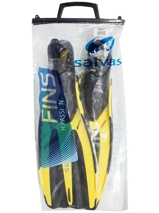 SALVAS Ласты для плавания Advance Fin, BA189 B3STS, желтый, фото 4