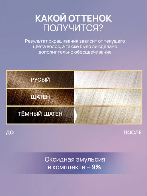 STYLIST PRO Краска-осветлитель для обесцвечивания волос ULTRA BLOND,98мл, 2 шт, фото 3