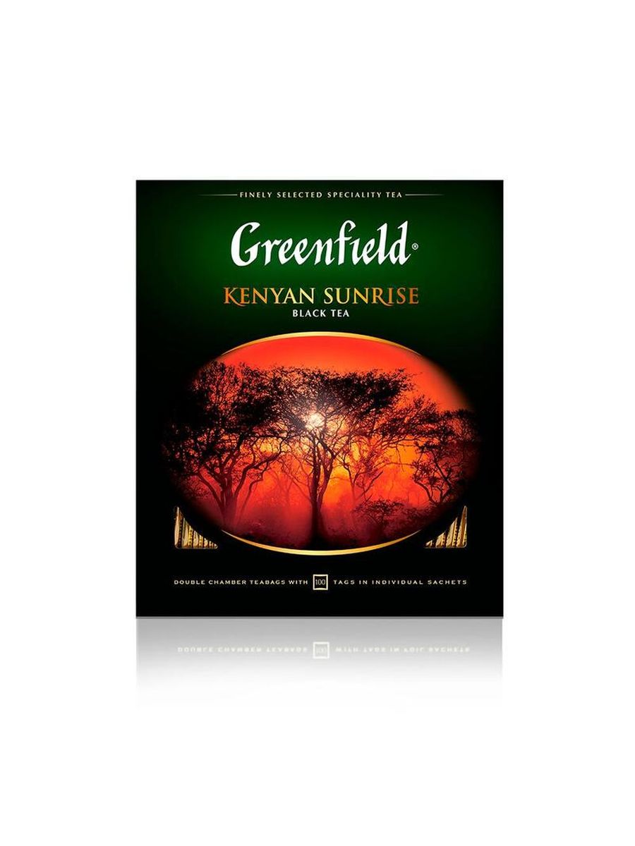 Кениан санрайз. Чай Гринфилд Кениан Санрайз 100. Гринфилд черный 100 пакетиков. Greenfield Kenyan Sunrise 100 пакетиков. Гринфилд Санрайз 100 пакетиков.