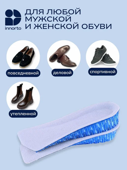 INNORTO Ортопедические полустельки для роста, голубой, фото 7