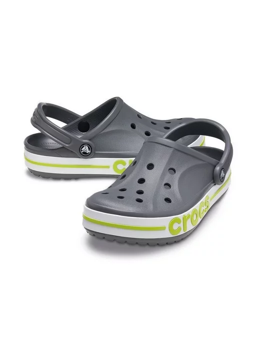 CROCS Сабо для пляжа кроксы серые