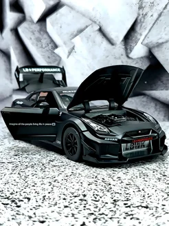 Машинка металлическая детская Nissan Skyline GT-R R35 1/24 Бальдр 213560871 купить за 1 599 ₽ в интернет‑магазине Wildberries