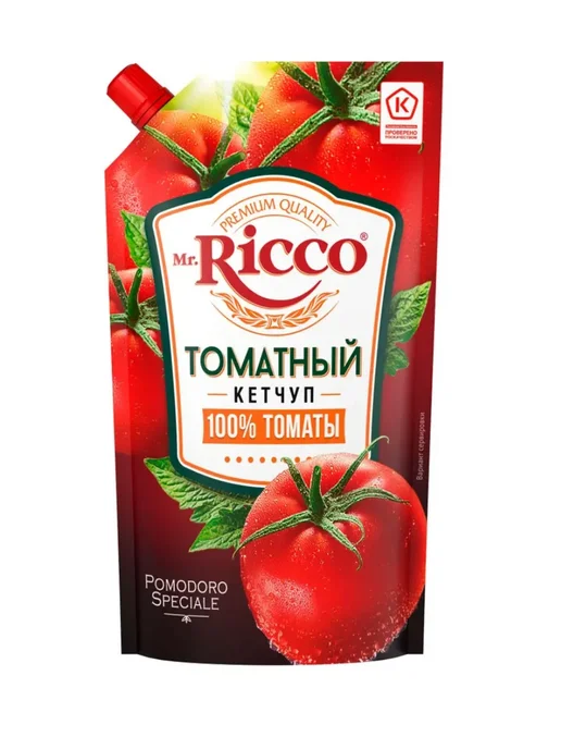 Mr. Ricco Кетчуп Томатный 300 г 3 упаковки, 300 г, фото 2