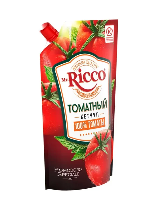Mr. Ricco Кетчуп Томатный 300 г 3 упаковки, 300 г, фото 3