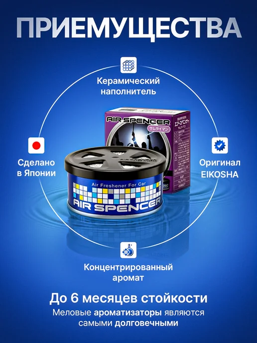 EIKOSHA Ароматизатор в машину для дома для автомобиля А-106, Ароматизатор дома А-106, фото 3