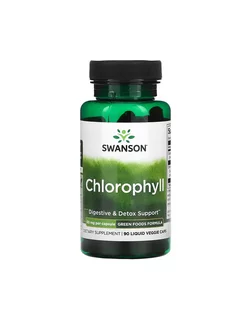 Chlorophyll 50 мг Хлорофилл капсулы Swanson 213715661 купить за 1 343 ₽ в интернет-магазине Wildberries