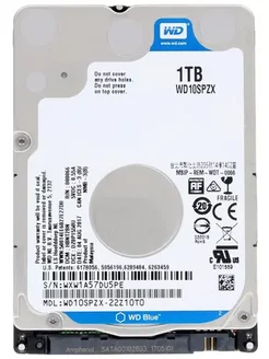 Жесткий диск 2,5 1TB Blue (WD10SPZX) Western Digital 213716679 купить за 5 806 ₽ в интернет-магазине Wildberries