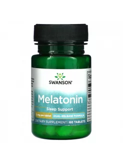 Мелатонин 3 мг витамины для сна Swanson 213717741 купить за 255 ₽ в интернет-магазине Wildberries