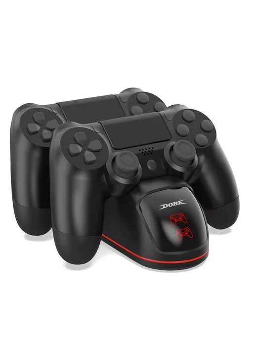 DOBE Зарядная станция для геймпадов PS4 Dulshock, RGB, черный, фото 5