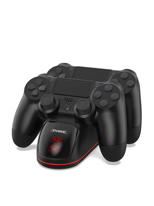 DOBE Зарядная станция для геймпадов PS4 Dulshock, RGB, черный, фото 7