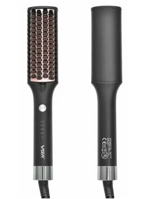 babyliss Профессиональная электрическая расческа утюжок V590, черный, фото 4