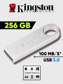 Флешка 256 ГБ для компьютера Kingston 213733317 купить за 351 ₽ в интернет-магазине Wildberries