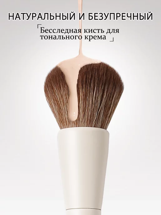 BEILI 15 кисточек для макияжа, тональный крем, тени для век, желтый, фото 2