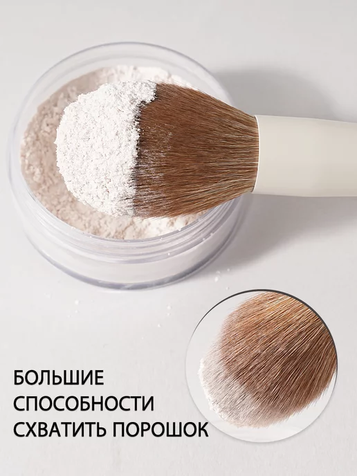 BEILI 15 кисточек для макияжа, тональный крем, тени для век, желтый, фото 3