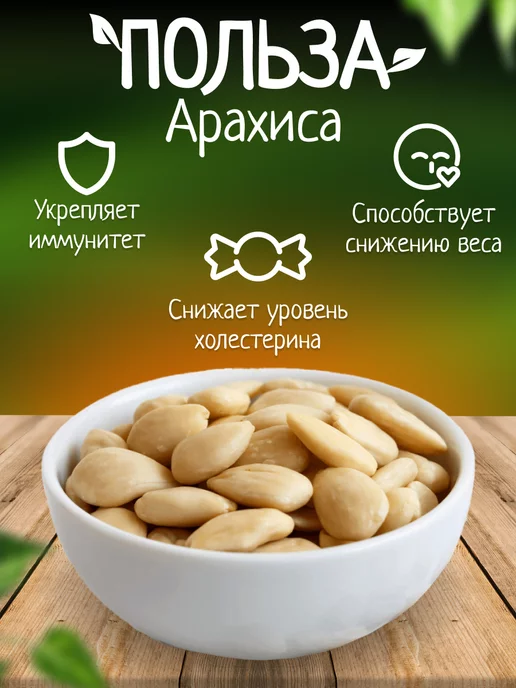 Мед и Конфитюр Арахис жареный в кокосовой глазури 1 кг, 1 кг, фото 4