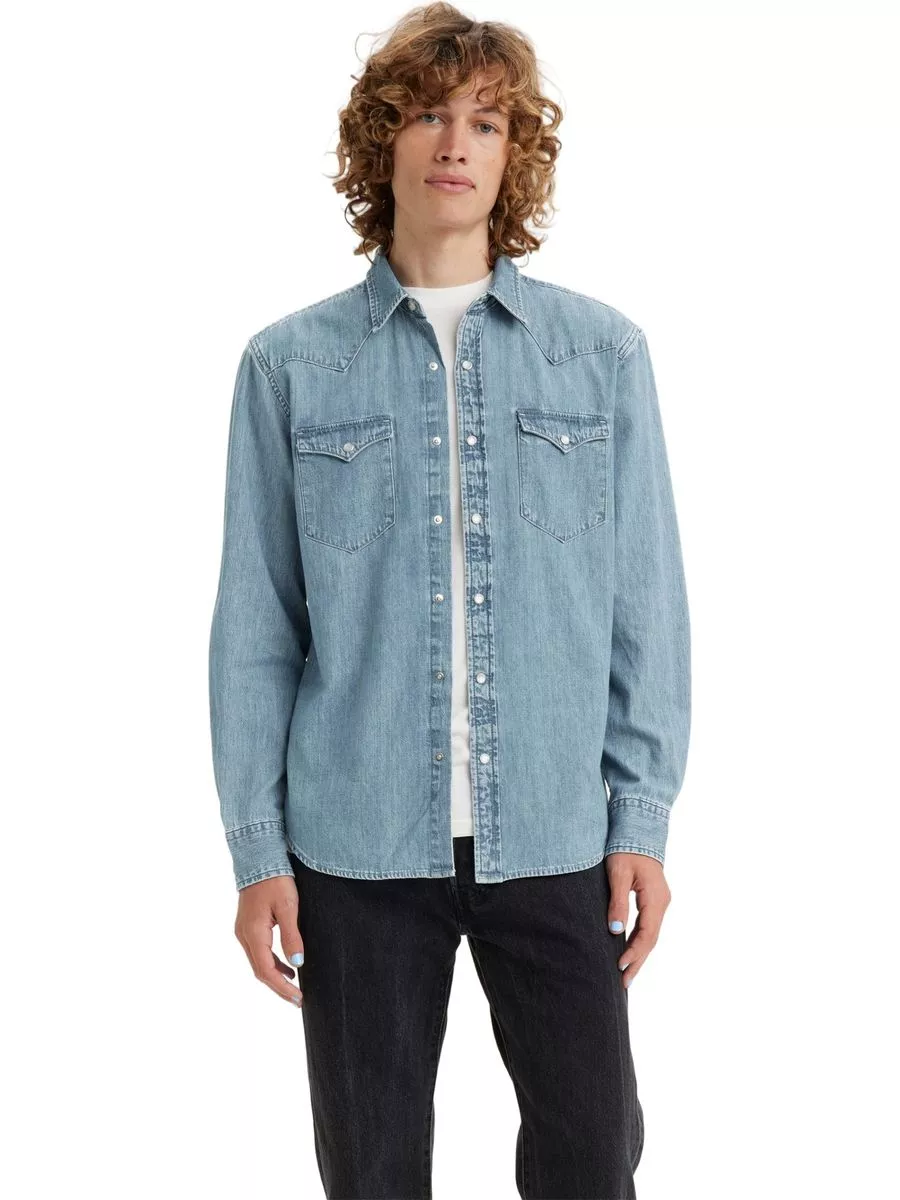 Denim shirts levis discount