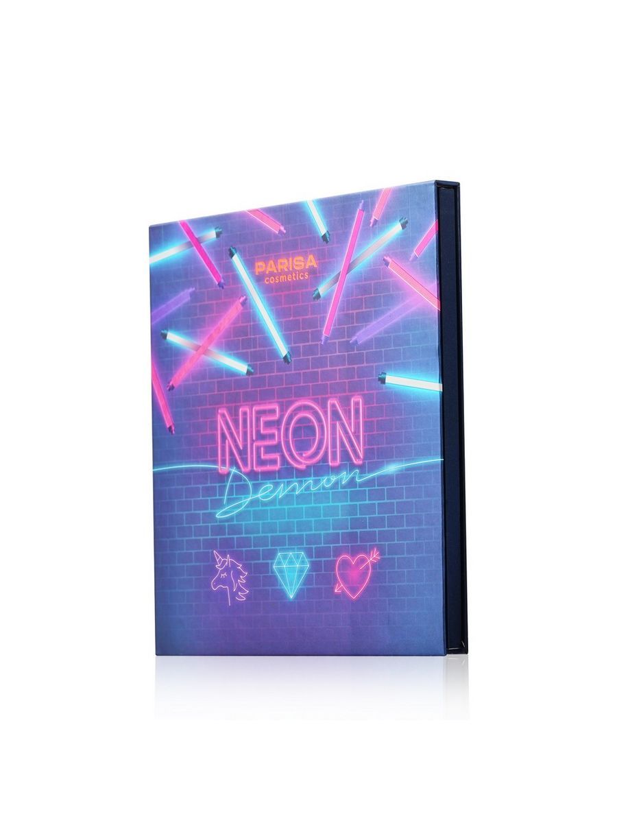 Parisa cosmetics neon. Parisa Cosmetic nwon Demon. Parisa Cosmetics Mystery Neon Demon. Палетка теней Neon Demon.