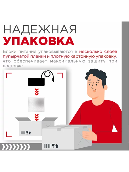 Нет бренда Блок питания 5V 1.5A 7.5W 5.5x2.5 мм черный, в розетку, 5.5x2.5 мм, 7,5 Вт, фото 3