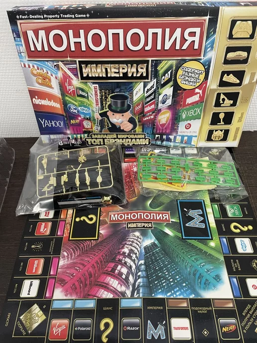 MONOPOLY Монополия империя игра настольная для детей