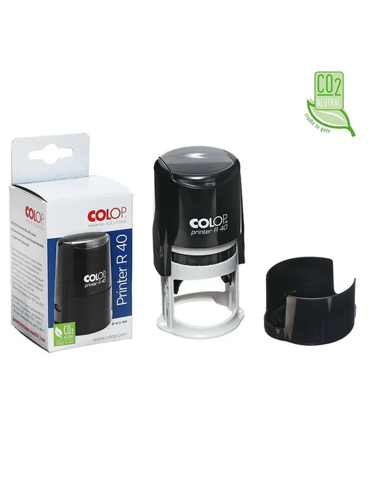 Colop Оснастка для печати круглая R40 черная, черный, фото 5