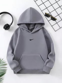 Худи мужское оверсайз найк толстовка графит кофта Nike 213857803 купить за 2 096 ₽ в интернет-магазине Wildberries