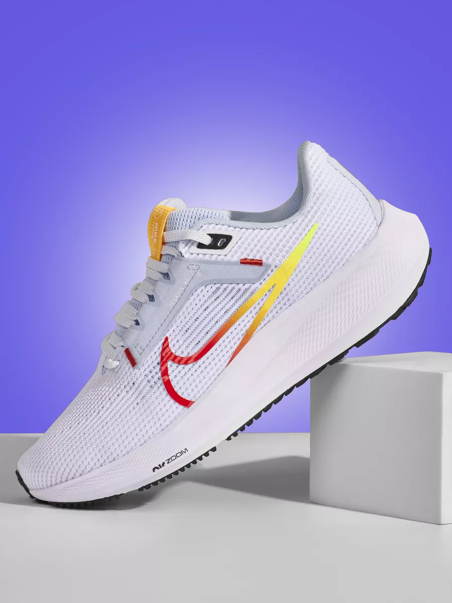 Air zoom pegasus white best sale