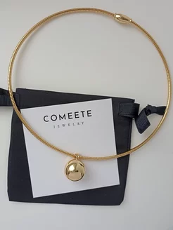 Колье чокер обруч на шею Comeete Jewelry 213932345 купить за 673 ₽ в интернет-магазине Wildberries