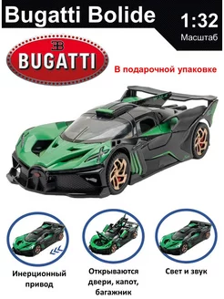 Машинка металлическая коллекционная модель 1 32 bugatti 213932510 купить за 932 ₽ в интернет-магазине Wildberries