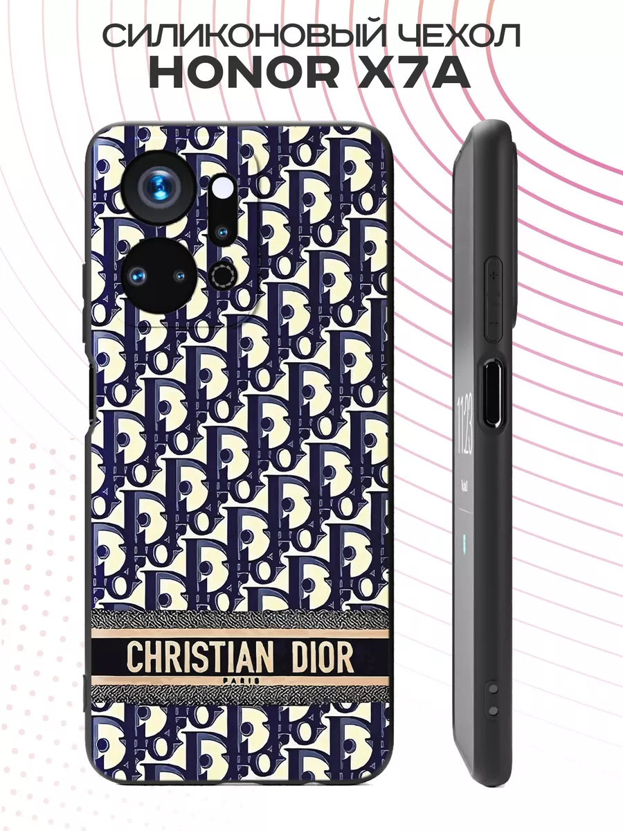 Чехол на Honor X7a 5G с принтом Christian Dior PBL store 213938311 купить  за 500 ₽ в интернет-магазине Wildberries