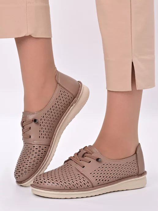 Letsgo Shoes мокасины, коричневый, фото 2