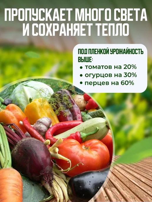 Многолетняя Пленка для теплиц 200мкм 3х10м, 3x10 м, фото 4