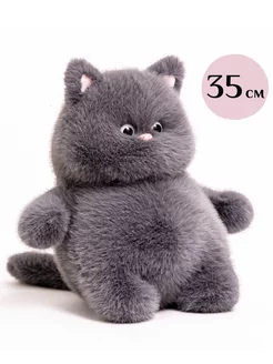 Мягкая игрушка кот плюшевый 35 см Toys Room 214027064 купить за 822 ₽ в интернет-магазине Wildberries