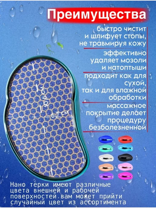 DREAMS MEET Нано терка для ног из закаленного стекла, вариант, фото 2