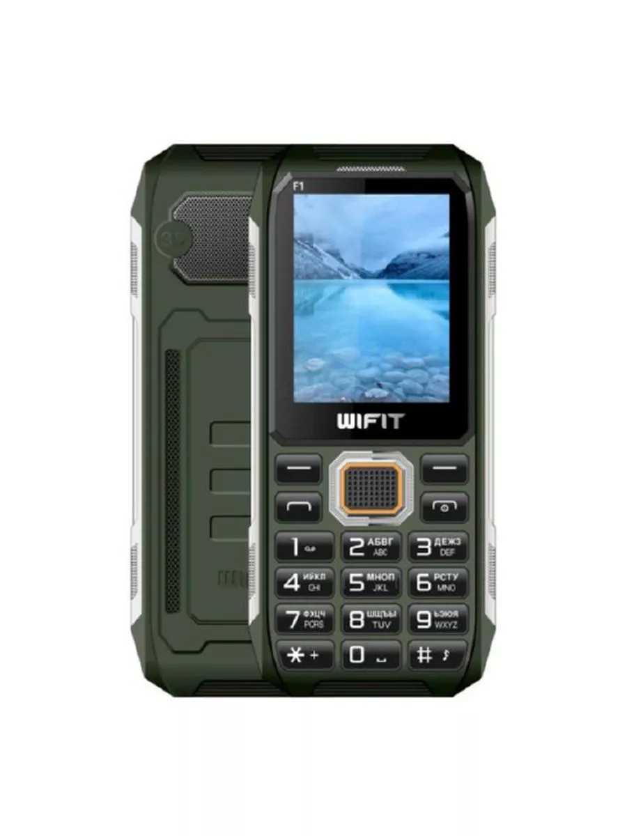 Мобильный телефон WIPHONE F1 Dark Green Wifit 214038723 купить за 1 740 ₽ в  интернет-магазине Wildberries