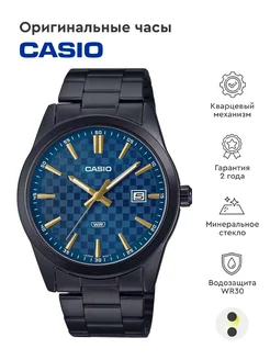 Часы Casio Collection MTP-VD03B-2A Casio 214044234 купить за 7 626 ₽ в интернет-магазине Wildberries