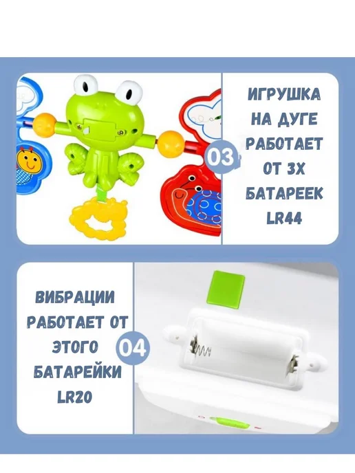 Rocker Шезлонг для новорожденных качалка детская, коричневый, фото 6