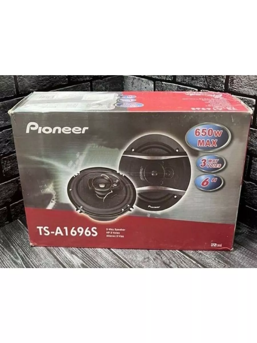 Автомобильные колонки Pioneer TS-A1696S 214076762 купить за 1 210 ₽ в  интернет-магазине Wildberries