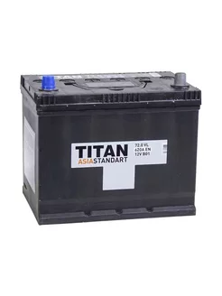 Аккумулятор TITAN ASIA STANDART 72 Ач 620 A обратная TITAN 214106033 купить за 10 758 ₽ в интернет-магазине Wildberries