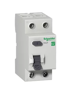 Диф.выключатель (УЗО), 2P, 63А, 30мА, AC, 4,5kA Schneider Electric 214133222 купить за 3 431 ₽ в интернет-магазине Wildberries