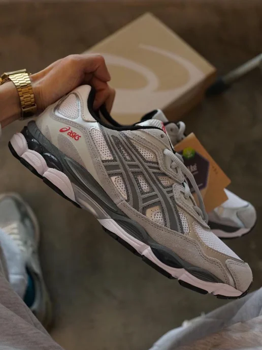 asics Кроссовки NYC White Steel Grey