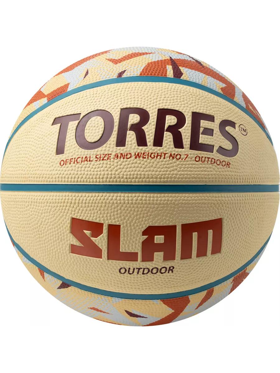 Мяч баскетбольный для улицы TОRRES Slam, размер №7