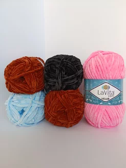 Плюшевая пряжа LaVita yarn VELUR Card_photobr 214312298 купить за 1 097 ₽ в интернет-магазине Wildberries