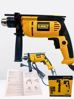 Дрель-шуруповерт сетевой 750в Dewalt 214317337 купить за 2 324 ₽ в интернет-магазине Wildberries