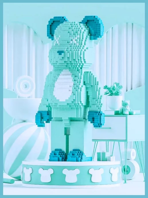 LEGO Конструктор 00010-2 L - Большой голубой мишка, 2 л, фото 2