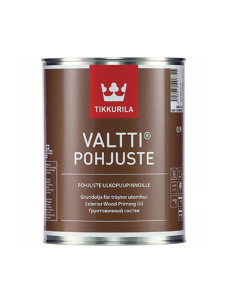 Тиккурила Valtti pohjuste. Tikkurila Valtti primer, 9 л. Valtti primer (pohjuste).