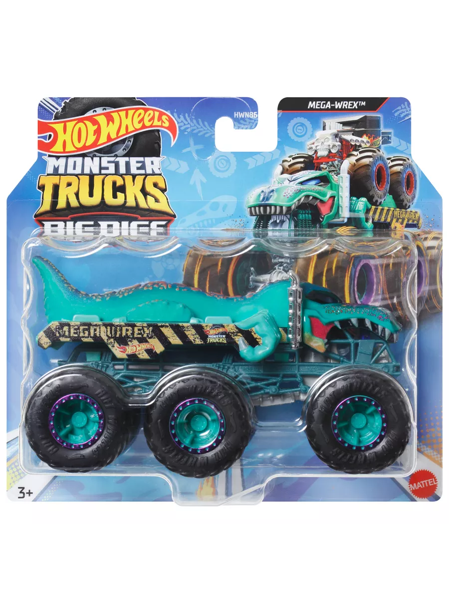 Hot Wheels Monster Trucks MEGA-WREX Эвакуаторы 1:64 Hotwheels 214340054  купить за 1 823 ₽ в интернет-магазине Wildberries