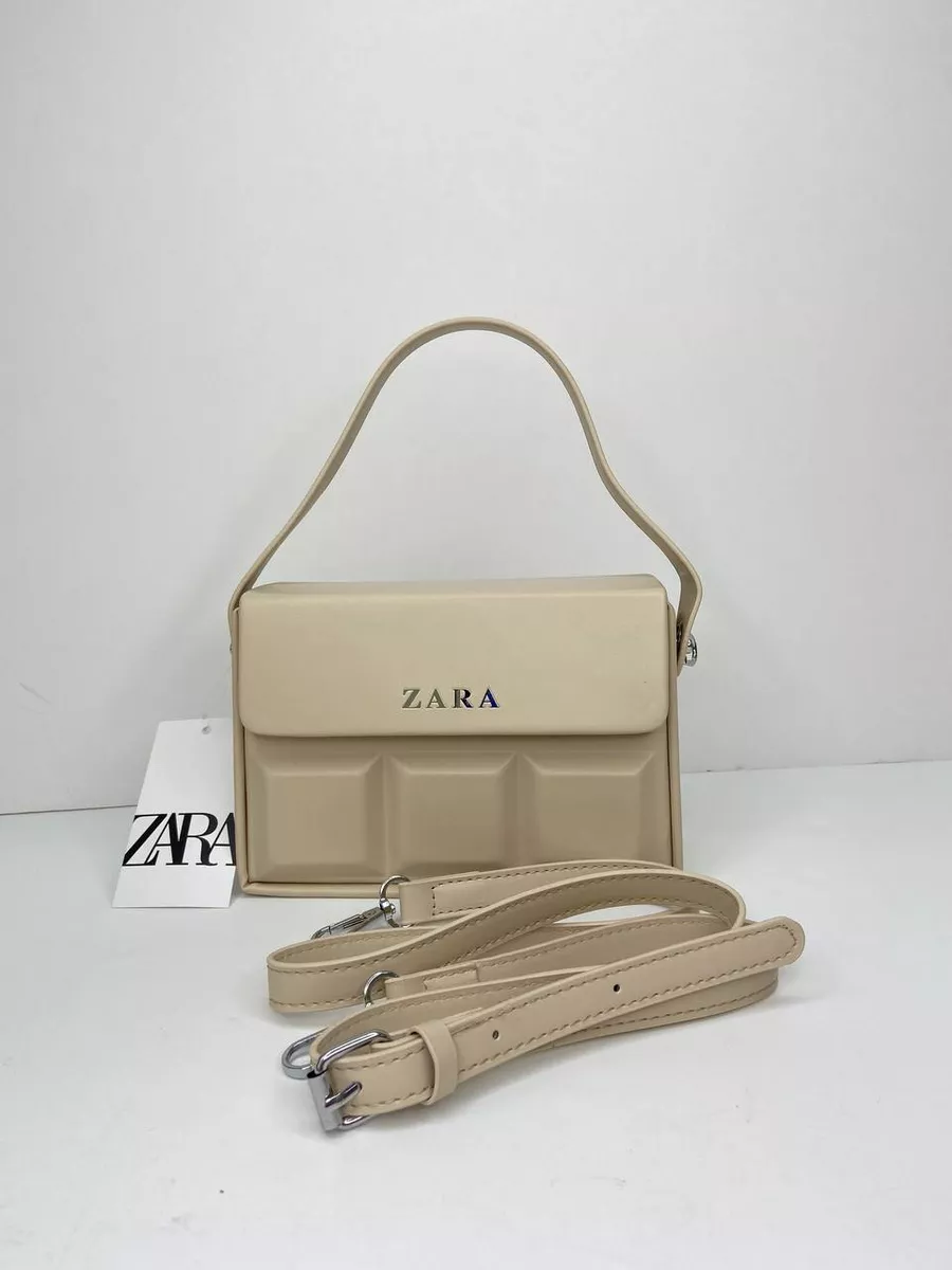 Сумка тренд кросс-боди 2024 ZARA Брендовые сумки 214409784 купить за 1 398  ₽ в интернет-магазине Wildberries