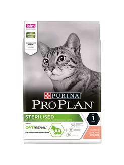 Sterilised Renal Plus c лососем 3 кг, здоровье почек Purina Pro Plan 214443812 купить за 3 796 ₽ в интернет-магазине Wildberries