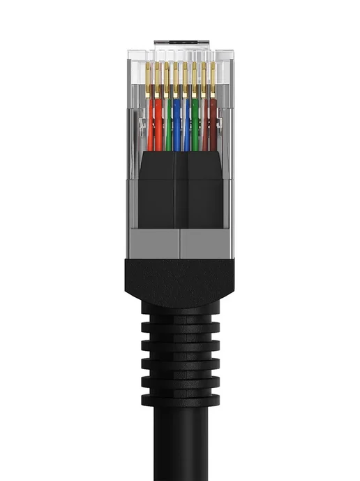 GSMIN Удлинитель сетевого кабеля 3x RJ-45 (F) на RJ-45 (M), 0.29м, 0,29 м, фото 6