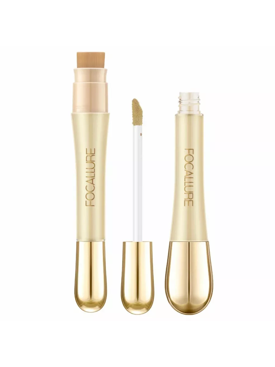 Консилер FOCALLURE Консилер с кистью Soft Matte Complete Concealer
